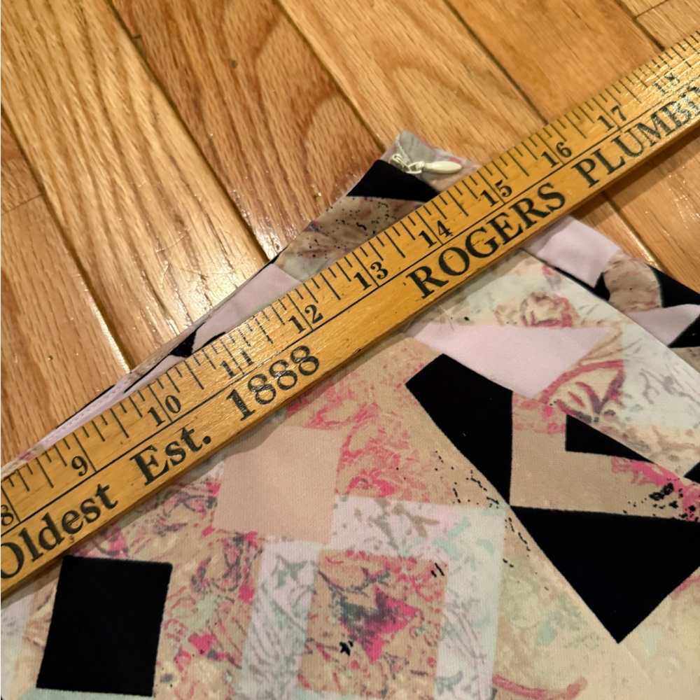 Robert Rodriguez Geometric Floral Patchwork Patte… - image 7